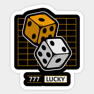 777 Lucky Sticker